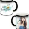 Cute Girl Birthday Design Black Magic Mug