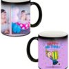 Birthday Gift Box Design Black Magic Mug