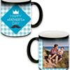 Fathers Day Design Black Magic Mug