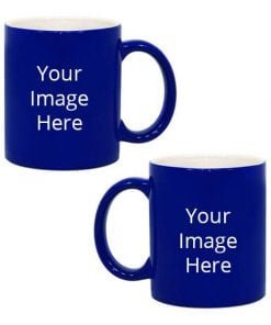 Buy Custom Printed Both Side | Own Design Blue Magic Mug | Ceramic Coffee Mug For Gift