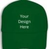 Own Design Green Customized Stylish Caps