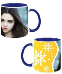 Flowers Design Ceramic Mug