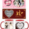 Wedding Design Custom Red Ceramic Mug