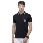 Buy Personalized Polo T-Shirts | Men’s Solid Regular Fit | Collar Neck Short Sleeve Shirt