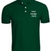 Green Customized Polo T-Shirts