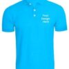 Sky Blue Customized Polo T-Shirts