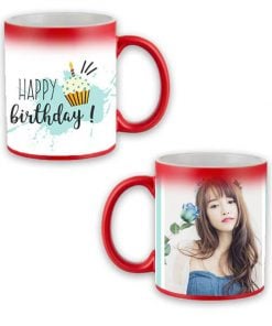 Birthday Design Red Magic Mug