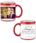 Buy Custom Printed Both Side | Happy Mothers Day Design Red Magic Mug | Ceramic Coffee Mug For Gift