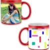 Dual Image Design Red Magic Mug