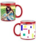 Buy Custom Printed Both Side | Dual Image Design Red Magic Mug | Ceramic Coffee Mug For Gift