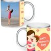 Mothers Day Design Custom Silver Ceramic Mug