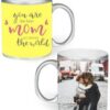 Best Mom Design Custom Silver Ceramic Mug