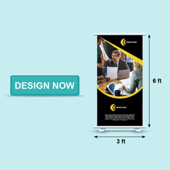 Custom Printed Photo Roll Up Standee Banner