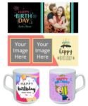 Buy Birthday Design Tea Cup | Custom Printed Both Side | Ceramic Cup For Men Women Gift