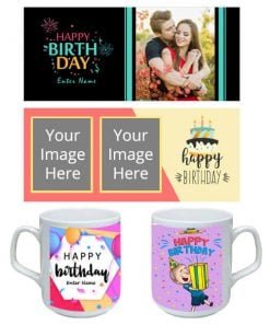 Birthday Design Tea Cup Ceramic Mug