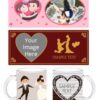 Wedding Design Transparent Frosted Ceramic Mug