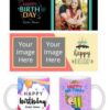 Birthday Design Transparent Frosted Ceramic Mug