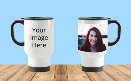 Photo Printed Travel Coffee Mug