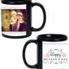 Mother Day Design Custom Black Ceramic Mug