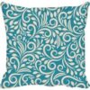 Blue Pattern Desi Colourful Printed Cushion