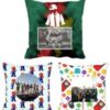 Video Game Colorful Des Photo Print Cushion