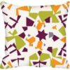 Abstract Colourful Design Printed Cushion