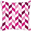 Abstract Pink Colourful Des Printed Cushion