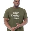 Olive Green Plus Size T-Shirt