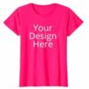 Create Your Own Pink Custom Crop Top