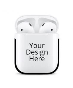 White Pro Leather Custom Protective Airpods
