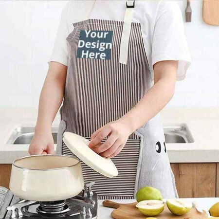 Brown Water/Oil Proof Pocket Chef Apron