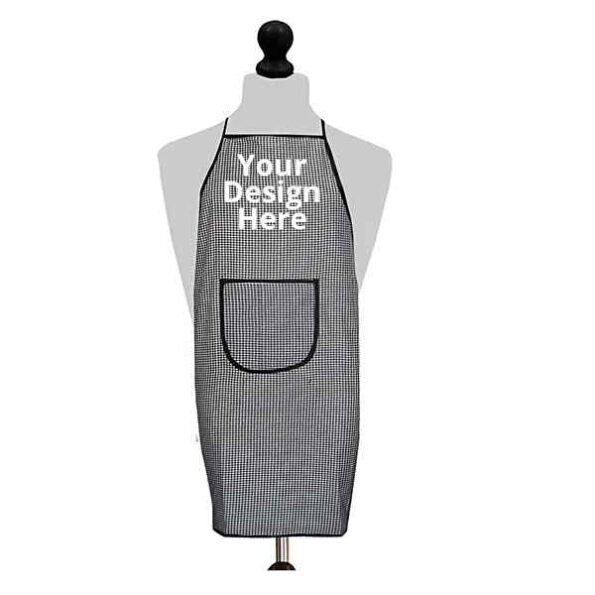 Buy Grey Unisex Kitchen Pocket Chef Apronn | Own Design Adjustable Neck Strap | Perfect for Cooking BBQ Baking