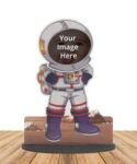 Custom Spacesuit Wooden Cutout Caricture
