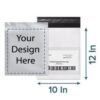 10 By 12 Inc C Adhesive Strip Courier Bag