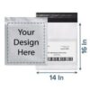 14 By 16 Inc C Adhesive Strip Courier Bag