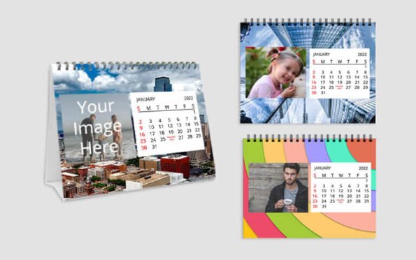 Buy Office Design Photo Poster Desk Calendars | Customized Own College Printed | Gift For Loves Ones