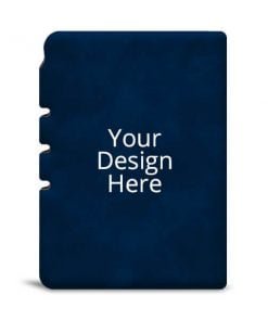 Buy Blue Soft Leather Printed Personal Dairy | Customized 2022 Edition Elegant | Executive Hard Cover Diary