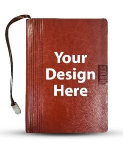 Buy Brown Lind Design Printed Personal Dairy | Customized 2022 Edition Elegant | Executive Hard Cover Diary