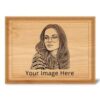 Self Photo Landscape Engraved Wood Frame