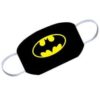 Plain Bat Man Printed Reusable Face Mask