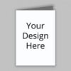 Custom Design Photo Printed Greeting Card