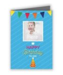 Buy Happy-Birthday D Photo Greeting Card | Personalized Handmade 3D/ Plain | Card For All Occasions