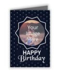 Birthday Photo Printed D Greeting Card