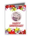 Buy Happy Anniversary Photo Print Greeting Card | Personalized Handmade 3D/ Plain | Card For All Occasions