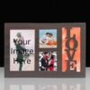 4 Square Love Text 7 Color LED Photo Lamp