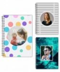 Buy Abstract Design Custom A5 Spiral Notebook | Own Design Photo Printed | Diary For Corporate Gifts2