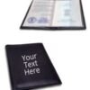 Custom Unisex Leather Passport Wallet Holder