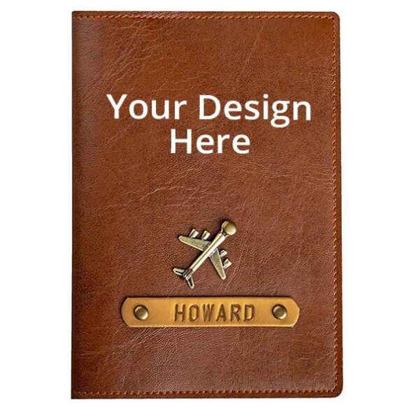 Buy Bro Engraved Unisex Leather Passport Holder | Own Crafted Design Waterproof | Travel Cover For Gift