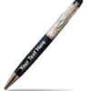 Engraved Black Golden Foil Custom Metal Pen