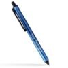 Engraved Blue Unibody Slim Custom Metal Pen